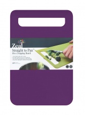 Large Straight to pan slim chopping board by CKS Zeal